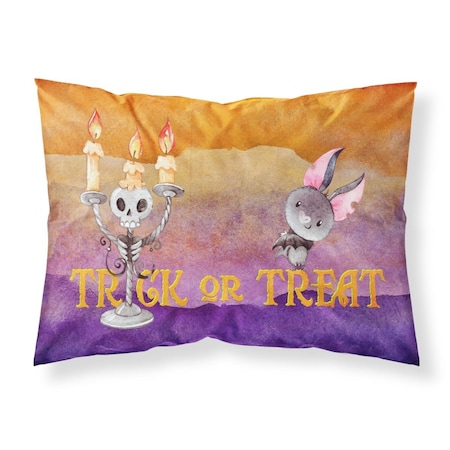 Carolines Treasures Halloween Trick or Treat Fabric Standard Pillowcase BB7461PILLOWCASE